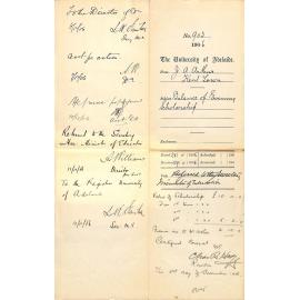 Balance of Evening Scholarship