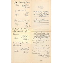 Balance of Evening Scholarship