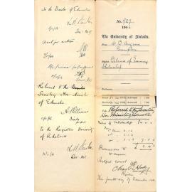 Balance of Evening Scholarship