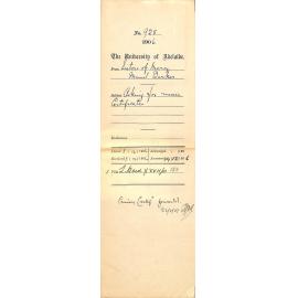 Asking for Music Certificates - Sisters of Mercy