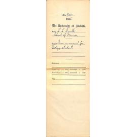 Error in Account for Geology Students