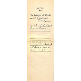 Asking for Certificate Business Practice