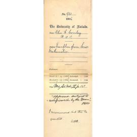 Exemption from Senior Mathematics 