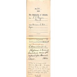 Admission to B A Degree