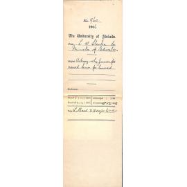 Asking why Junior Fee raised Senior Fee lowered