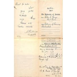 Balance of Evening Scholarship 