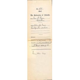 Asking for Music Certificates Practical