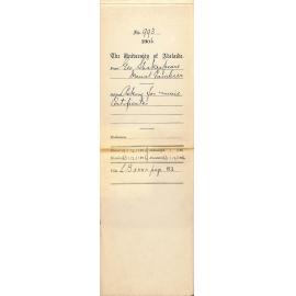 Asking for Music Certificates - Shakespeare