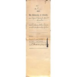 Accepting professorship of Laws