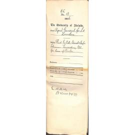 Bill of Lading and paying for lease of books