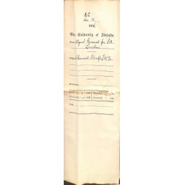 Receiving Draft £57-9-2