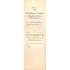 Miss Jessie Warland - Victor Harbour - Calendar and details of Higher Public Examinations