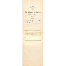 Wilson Brothers - Aberdeen - Will forward orders for Slides