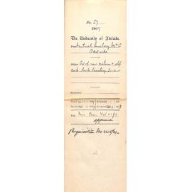 Mutual Sanitary Maintenance Company - Adelaide - Cost of new cistern and stopcock back Lavatory £1-10-0