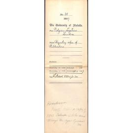 Belgian Legation - London - Requesting copies of Publications