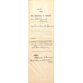 Todd and Samuel - Adelaide - Forwarding Ore Specimens