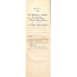 Sir Charles Hubert Hastings Parry - Royal College of Music - Progress Report Brewster Hooper Josse Jones