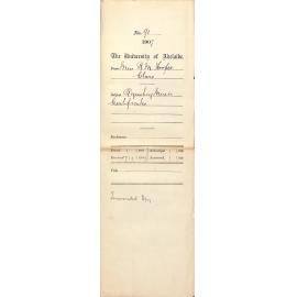 Miss Ruby M Hooper - Clare - Requesting Music Certificates