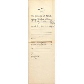 Kathleen Clarkson Daisy Newman E Wyatt Warren - St Johns Convent Port Pirie - Asking for Music Certificates