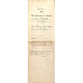 Rev E K Miller - Semaphore - Paying rent and occupying house at Semaphore