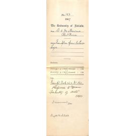 Dugald A Melbourne - Port Pirie - Exemption from lectures Logic