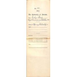 Evelyn Shaw - Royal Commissioners Exhibition 1851 - Offering Scholarship in 1908