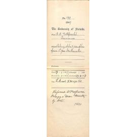 Alex A Vollprecht - Tasmania - Asking Status and Exemption from 1st Year Mathematics