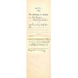 Edward Grigson - Westminster London - Forwarding draft for £30