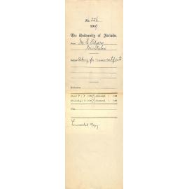 M E Odgers - Minlaton - Asking for Music Certificate