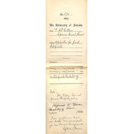 Vincent de Paul Gillen - Supreme Court House - Application for Final Certificate