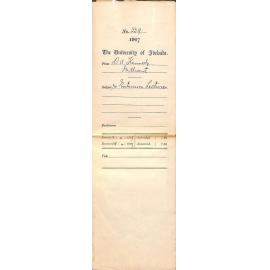 D A Kennedy - Millicent - Extension Lectures