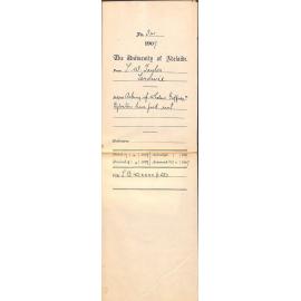 Thomas W Taylor - Terowie - Asking if Whelan Gaffney and Bywaters have paid rent