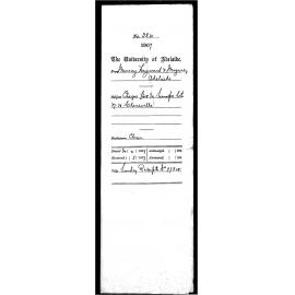 Murray Hayward and Magarey - Adelaide - Cheque £608-1-4 Transfer Lots 37 38 Clareville