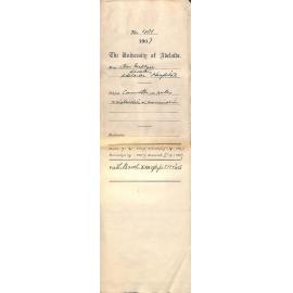 Charles Medlyn - Secretary Adelaide Hospital - Committee re Rules and Instruction in Vaccination