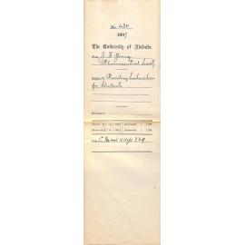 J H Young - Honorary Secretary - Pharmaceutical Society of South Australia - South Australia - Providing instructions for students