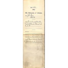 J G Hay - Perth, Western Australia - Forwarding publication of the visit of Colonial Botanist of New South Wales