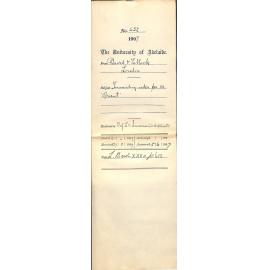 Baird and Tatlock - London - Forwarding order per SS "Orient"