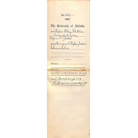 Professor Stirling, E R Holme [University of Sydney] Professor David Starr Jordan - Sydney - Arrangement Professor Jordan's Extension Lectures