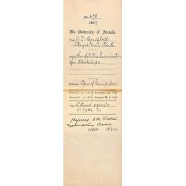 J F Campbell - Deputy Master - Royal Mint, Perth - Competitive Examinations for Clerkships