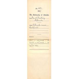 Miss A Newbury - Kapunda - Asking for music Certificates