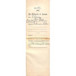 F Davies - Honorary Secretary, Dean Dawson, J H Frewin, Reverend E S Tuckwell - Port Pirie - Re Extension Lectures