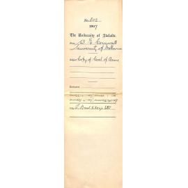 Walter Emerson Cornwall - Registrar - The University of Melbourne - Copy of Coat of Arms