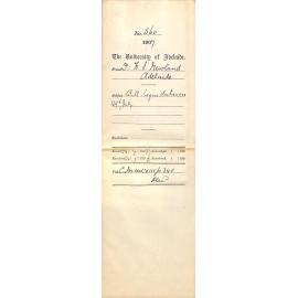 Dr Henry Simpson Newland - Adelaide - Will begin duties on 29th July