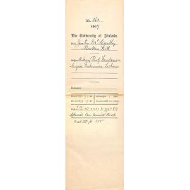 Justin McCarthy - Broken Hill - Asking Professor Henderson to give Extension Lectures