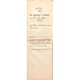 E A Randall - Perth - Asking particulars music - Bursaries