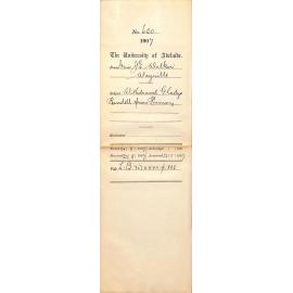 Miss J E Walker - Wayville - Withdrawal Gladys Randell from Primary