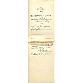 Davies and Rutt - Sutherland and Story - Tender for repairing front gable