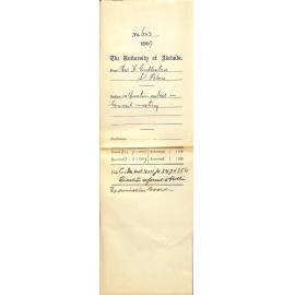 Reverend H Girdlestone - St Peters - Question asked in Council meeting