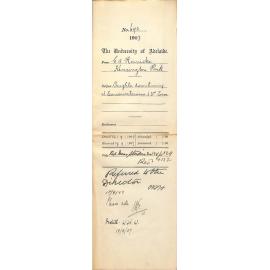 C A Reinecke - Kensington Park - Daughter discontinuin at Conservatorium half third Term