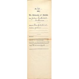 Julian Smith MD - Melbourne - Thesis for MD ad eundem gradum